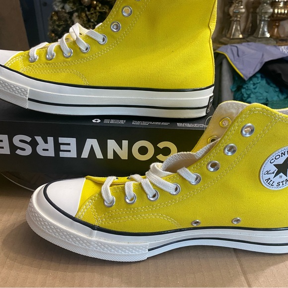 Converse Chuck 70 High Top Unisex Sneakers - Golden Wren - A08618C - Picture 5 of 12